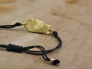 Wabi-Sabi Bracelet with Rose and Diamond