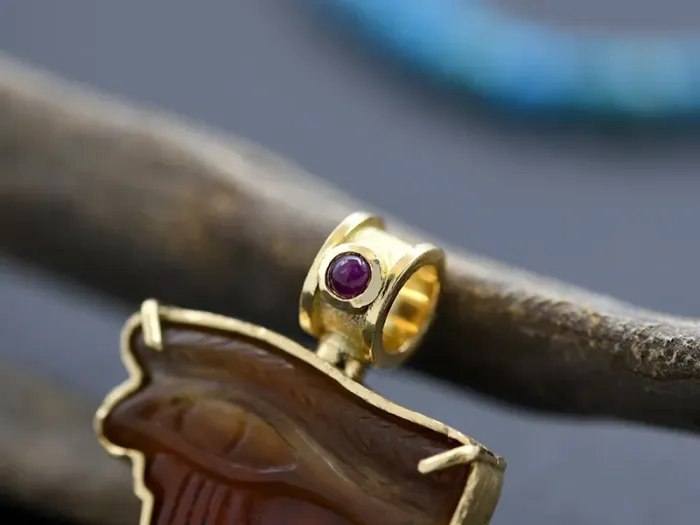 Pendant With Ancient Egyptian Amulet – Eye of Horus