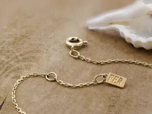 Gold Bracelet with Pearl