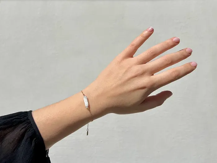 Pulsera de Oro con Perla