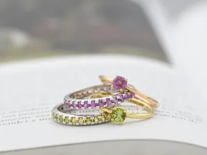 Anel de Ouro con Peridoto