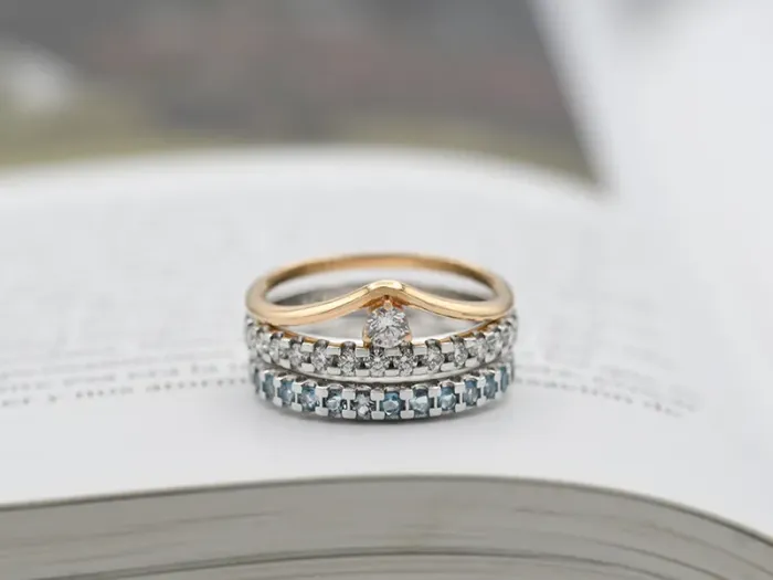 Eternity Ring in White Gold with Diamonds