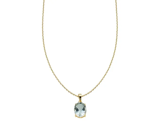 Collar de Plata y Ágata Verde