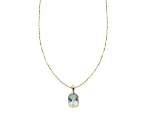 Collar de Plata y Ágata Verde