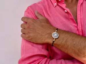 Pulseira de Ouro con Moeda Romana