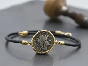 Pulsera de Oro con Moneda Romana