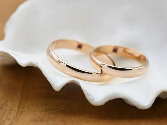 Alianza de Oro Rosa Clásica 3mm