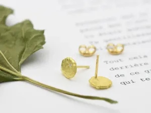 Pendientes Wabi-Sabi con Diamantes