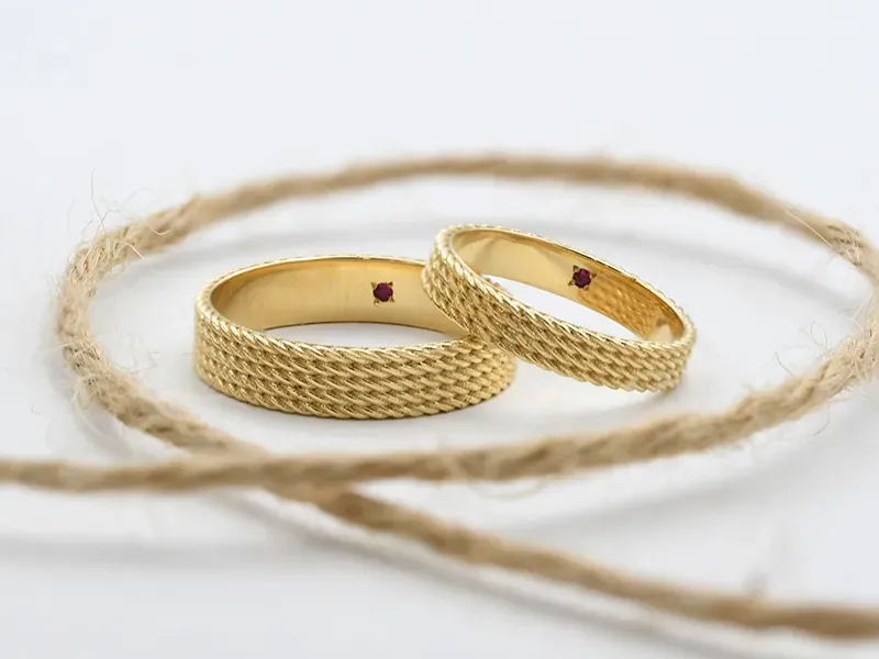 Alianza Oro Amarillo Mimbre