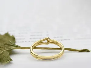 18K Gold Infinity Design Ring version 2