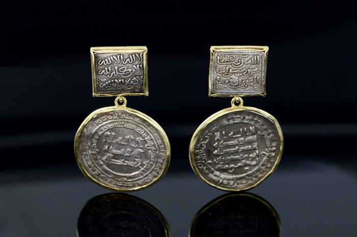 Pendientes con Monedas Hispano-Árabes Medievales